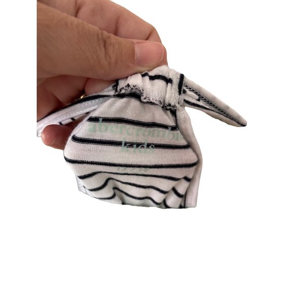 Abercrombie kids layered sweater wrap white striperacerback double layer 13 / 14 - Picture 10 of 10